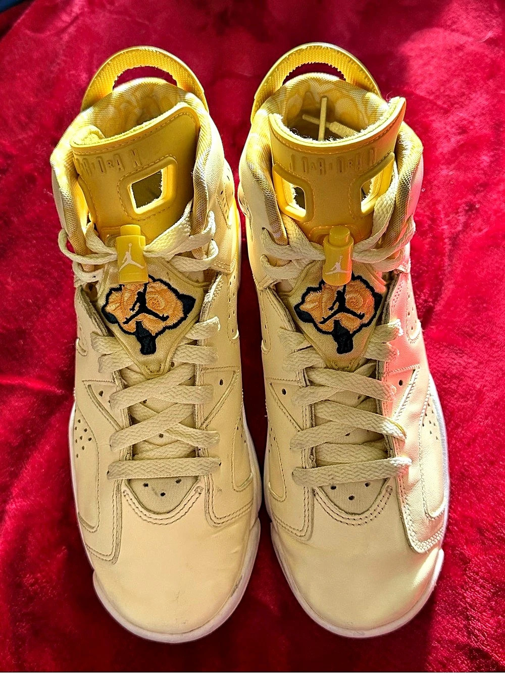 Jordan Air Jordan 6 Retro GS 'Dynamic Yellow Floral' Sneakers